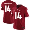 Washington State Cougars #14 Jack Thompson NCAA Football Jersey Red