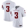 Washington State Cougars #3 Daniel Isom NCAA Football Jersey White