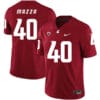 Washington State Cougars #40 Blake Mazza NCAA Football Jersey Red