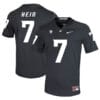 Washington State Cougars #7 Mel Hein Football Jersey Black