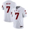 Washington State Cougars #7 Mel Hein Football Jersey White