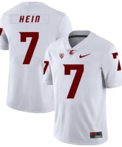 Washington State Cougars #7 Mel Hein Football Jersey White