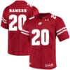 Wisconsin Badgers #20 Austin Ramesh College Football Jersey Red
