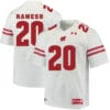 Wisconsin Badgers #20 Austin Ramesh College Football Jersey White