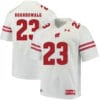 Wisconsin Badgers #23 Dare Ogunbowale College Football Jersey White