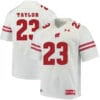 Wisconsin Badgers #23 Jonathan Taylor College Football Jersey White