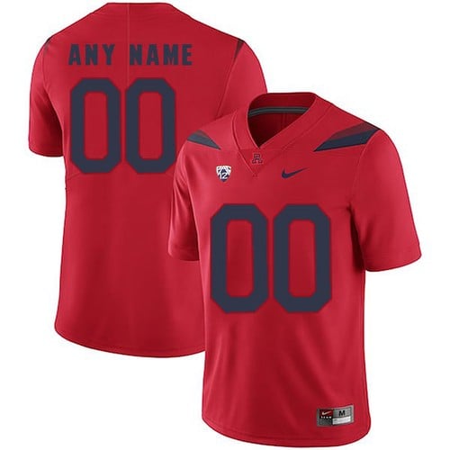 Custom Arizona Wildcats Jersey Name and Number College Football Red