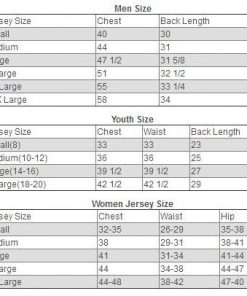 z. NCAA size chart final