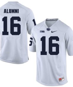 Penn State Nittany Lions Alumni Jersey #16 Football NCAA Jerseys White
