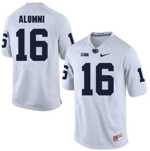 Penn State Nittany Lions Alumni Jersey #16 Football NCAA Jerseys White