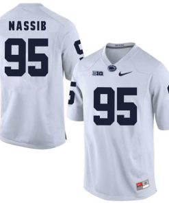 Penn State Nittany Lions Carl Nassib Jersey #95 Football NCAA Jerseys White
