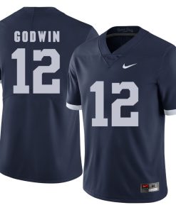 Penn State Nittany Lions Chris Godwin Jersey #12 Football NCAA Jerseys Dark Blue