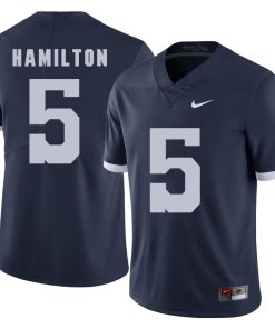 Penn State Nittany Lions DaeSean Hamilton Jersey #5 Football NCAA Jerseys Dark Blue