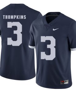 Penn State Nittany Lions DeAndre Thompkins Jersey #3 Football NCAA Jerseys Dark Blue