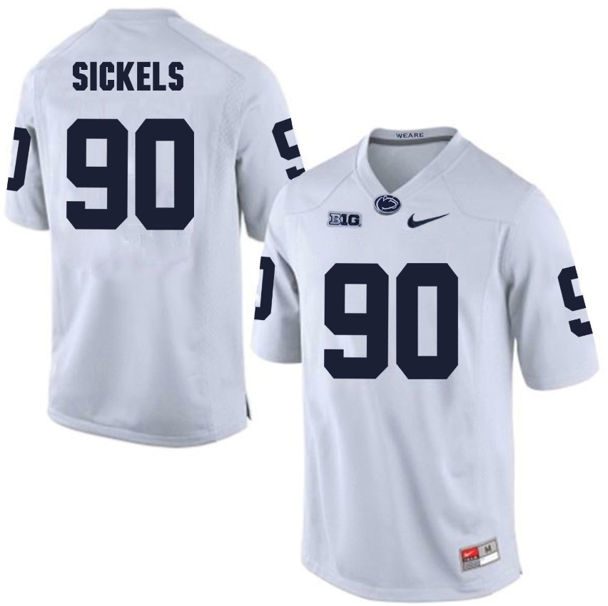 Penn State Nittany Lions Garrett Sickels Jersey #90 Football NCAA Jerseys White