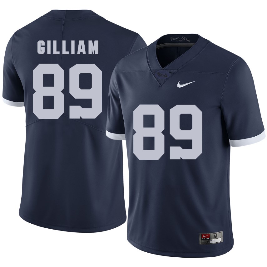 Penn State Nittany Lions Garry Gilliam Jersey #89 Football NCAA Jerseys Dark Blue