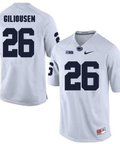Penn State Nittany Lions Giliousen Jersey #26 Football NCAA Jerseys White