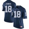 Penn State Nittany Lions Jesse James Jersey #18 Football NCAA Jerseys Blue