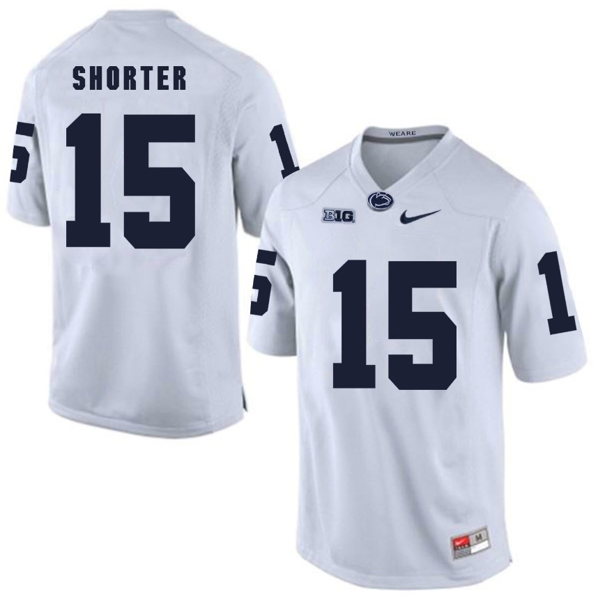 Penn State Nittany Lions Justin Shorter Jersey #15 Football NCAA Jerseys White