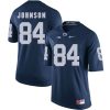 Penn State Nittany Lions Juwan Johnson Jersey #84 Football NCAA Jerseys Blue