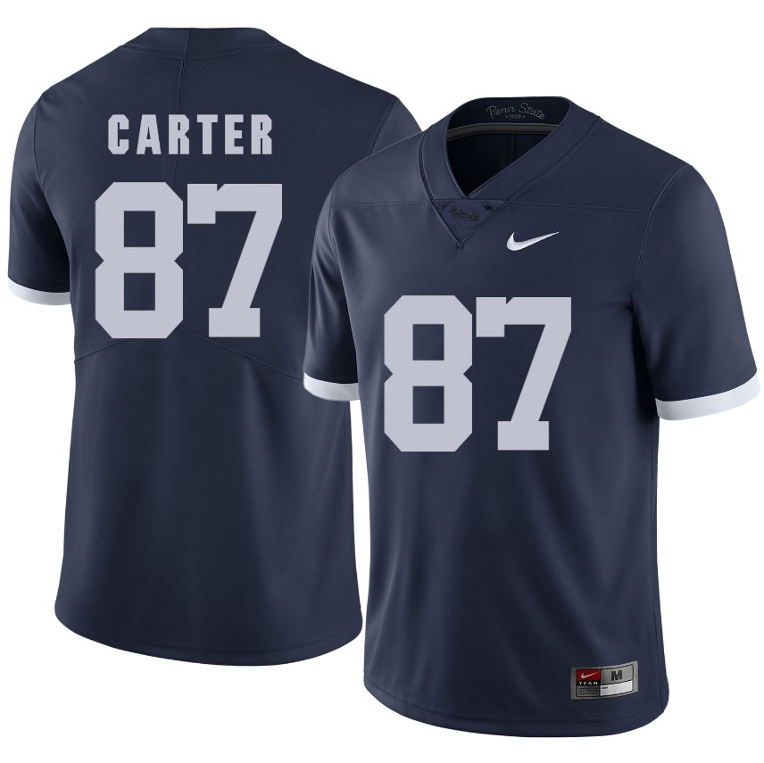 Penn State Nittany Lions Kyle Carter Jersey #87 Football NCAA Jerseys Dark Blue