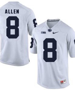 Penn State Nittany Lions Mark Allen Jersey #8 Football NCAA Jerseys White