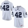 Penn State Nittany Lions Michael Mauti Jersey #42 Football NCAA Jerseys White