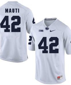 Penn State Nittany Lions Michael Mauti Jersey #42 Football NCAA Jerseys White