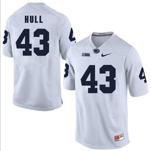 Penn State Nittany Lions Mike Hull Jersey #43 Football NCAA Jerseys White