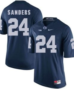 Penn State Nittany Lions Miles Sanders Jersey #24 Football NCAA Jerseys Blue