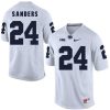 Penn State Nittany Lions Miles Sanders Jersey #24 Football NCAA Jerseys White