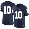Penn State Nittany Lions NO NAME Jersey #10 Football NCAA Jerseys Blue