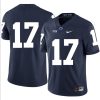 Penn State Nittany Lions NO NAME Jersey #17 Football NCAA Jerseys Dark Blue