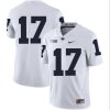 Penn State Nittany Lions NO NAME Jersey #17 Football NCAA Jerseys White