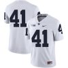 Penn State Nittany Lions NO NAME Jersey #41 Football NCAA Jerseys White