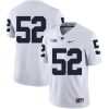 Penn State Nittany Lions NO NAME Jersey #52 Football NCAA Jerseys White