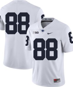 Penn State Nittany Lions NO NAME Jersey #88 Football NCAA Jerseys White