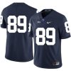 Penn State Nittany Lions NO NAME Jersey #89 Football NCAA Jerseys Dark Blue