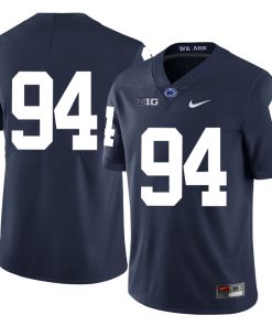 Penn State Nittany Lions NO NAME Jersey #94 Football NCAA Jerseys Dark Blue