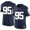 Penn State Nittany Lions NO NAME Jersey #95 Football NCAA Jerseys Blue