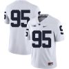 Penn State Nittany Lions NO NAME Jersey #95 Football NCAA Jerseys White