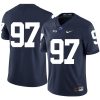Penn State Nittany Lions NO NAME Jersey #97 Football NCAA Jerseys Blue