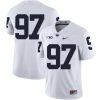 Penn State Nittany Lions NO NAME Jersey #97 Football NCAA Jerseys White