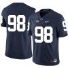 Penn State Nittany Lions NO NAME Jersey #98 Football NCAA Jerseys Dark Blue