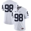 Penn State Nittany Lions NO NAME Jersey #98 Football NCAA Jerseys White