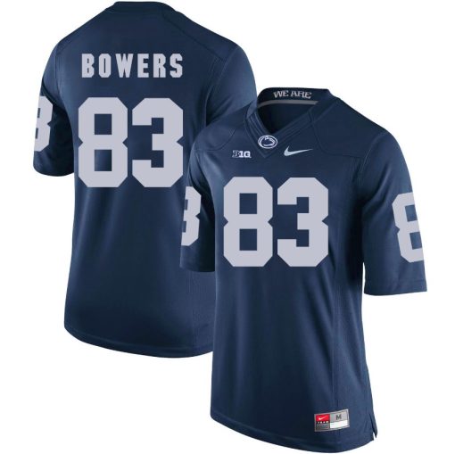 Penn State Nittany Lions Nick Bowers Jersey #83 Football NCAA Jerseys Blue