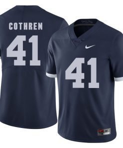 Penn State Nittany Lions Parker Cothren Jersey #41 Football NCAA Jerseys Dark Blue