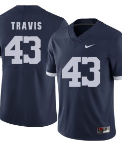 Penn State Nittany Lions Ross Travis Jersey #43 Football NCAA Jerseys Dark Blue