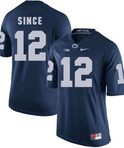 Penn State Nittany Lions SINCE Jersey #12 Football NCAA Jerseys Blue