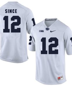 Penn State Nittany Lions SINCE Jersey #12 Football NCAA Jerseys White